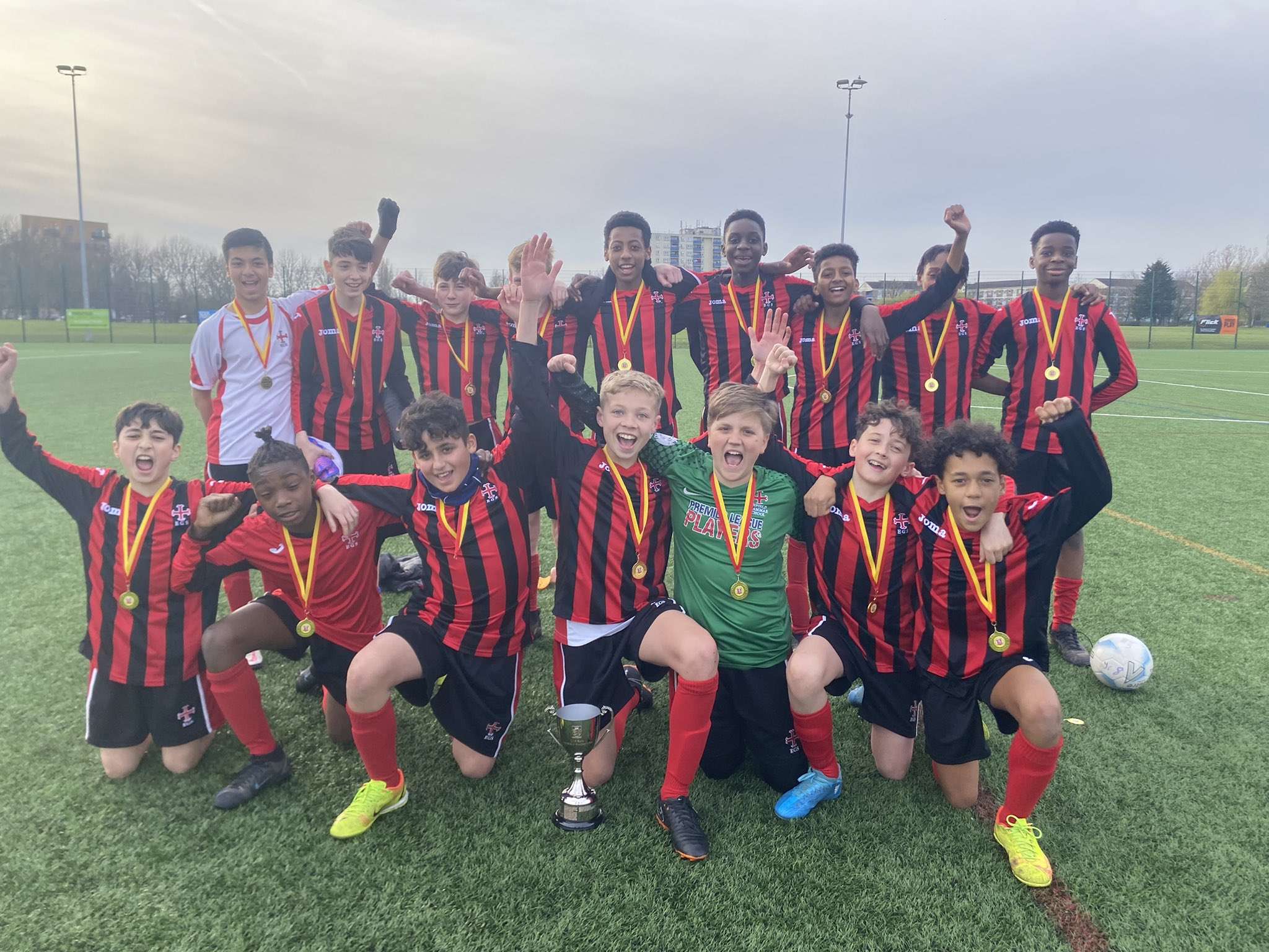 Enfield Grammar and Vyners both make history Middlesex Schools' Football Association